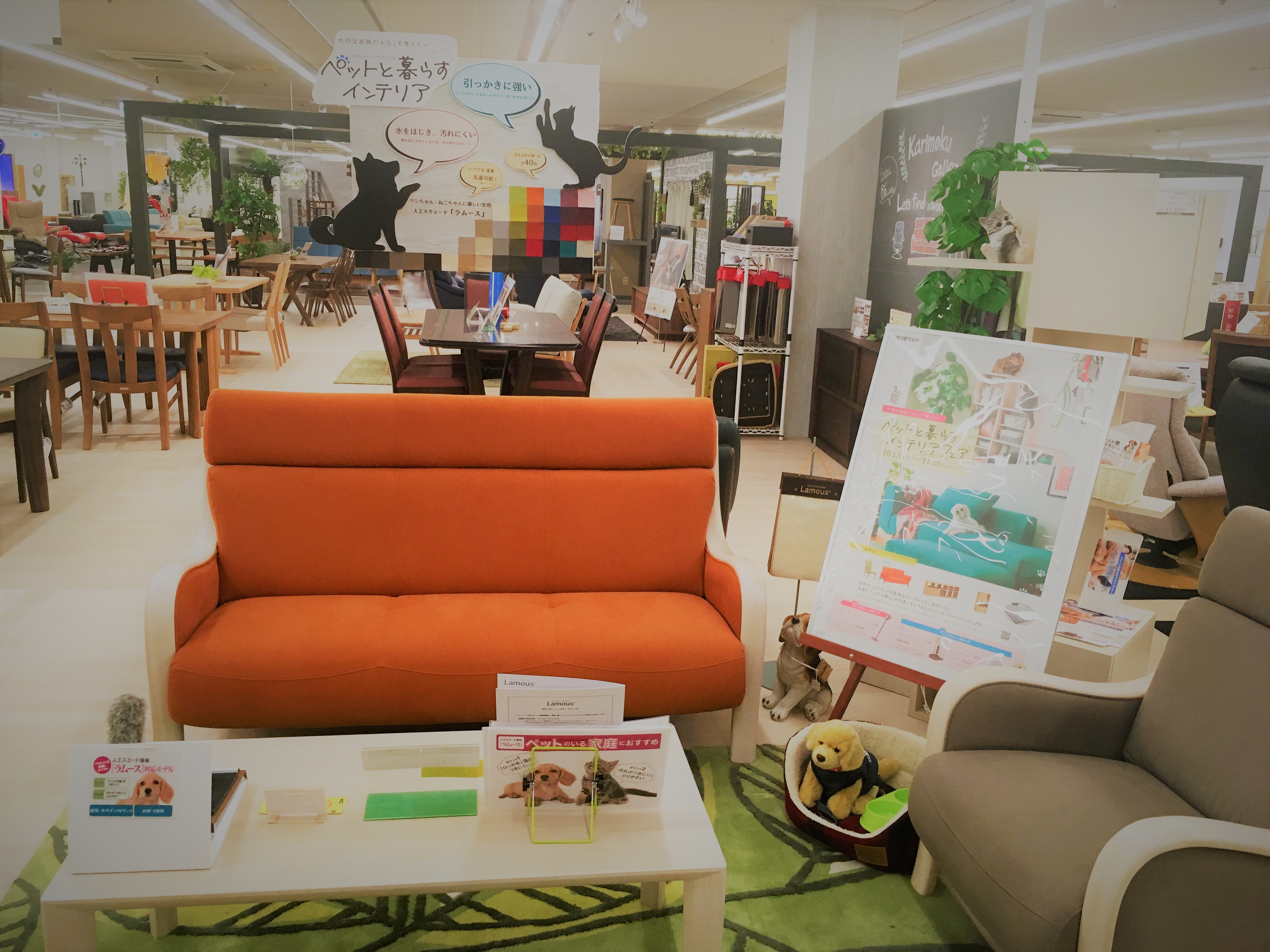 栗田家具センター 静岡店 イベント 新着情報 カリモク家具 Karimoku