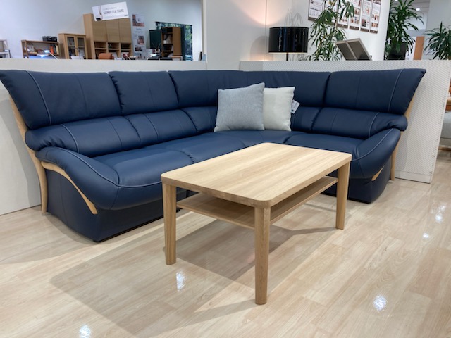 カリモク　ソファ  ブルー　W47 多摩ショールーム｜イベント・新着情報｜カリモク家具 karimoku