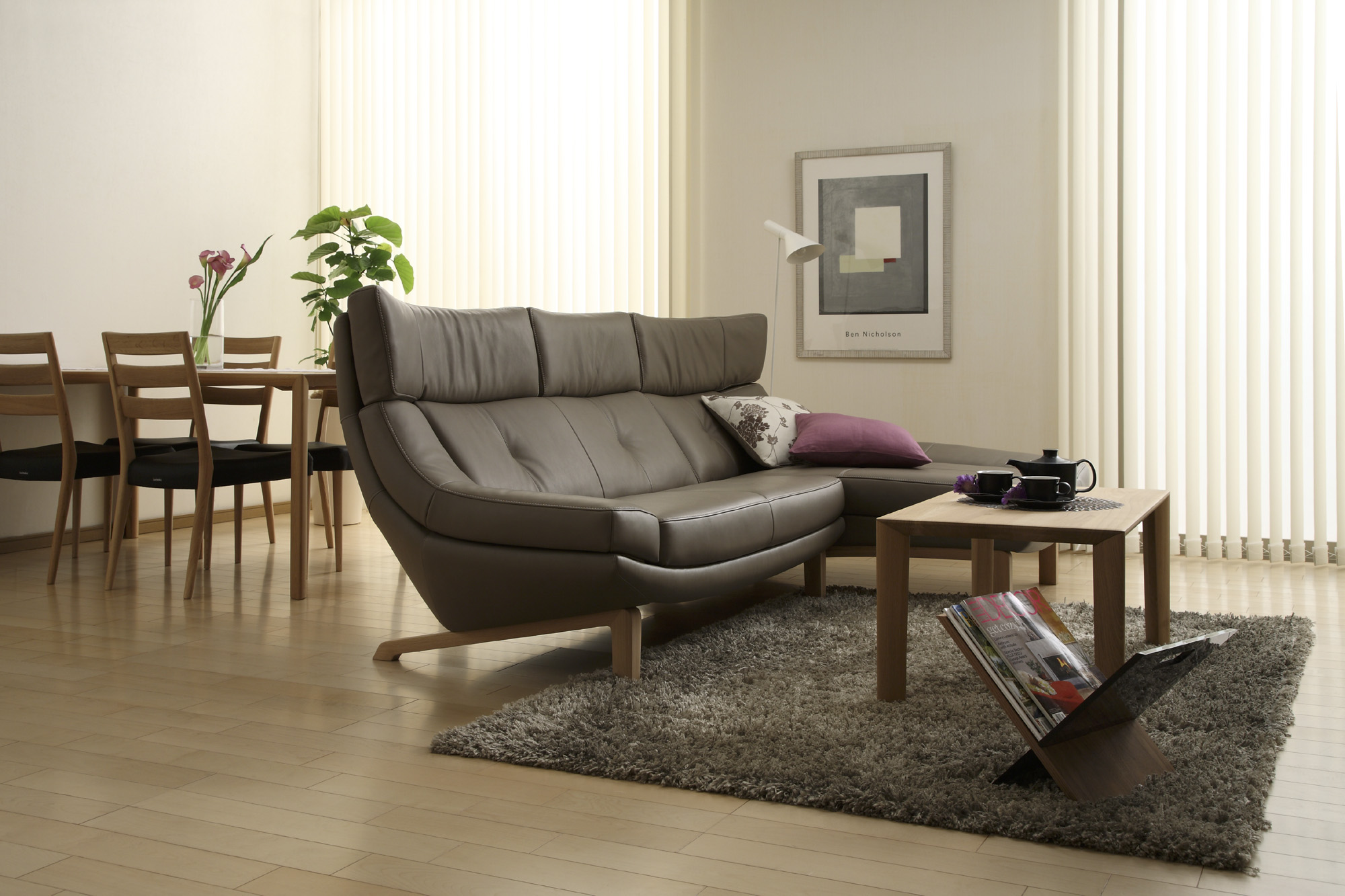 カリモク　レザークッション クッション KK0513 黒 通販 | 【公式】カリモク家具オンライン