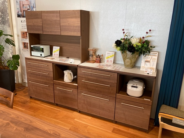 H111C2 カリモク karimoku チターノ キッチンボード 静岡ショールーム