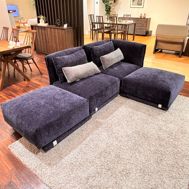 カリモク　オールド　ソファ カリモク家具 / karimoku オールドカリモク レトロセパレート トリプル