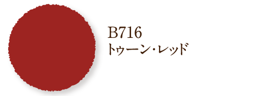 B716 トゥーン・レッド