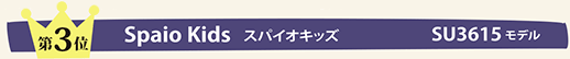 第3位スパイオキッズ