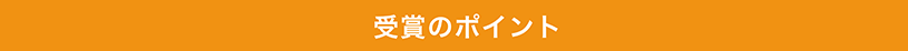 受賞のポイント