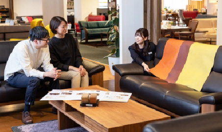 ショールームのご案内予約 コーディネートのご相談