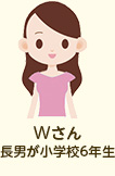 Wさん:長男が小学6年生