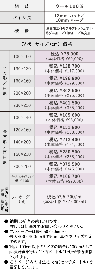 クロスウールの詳細