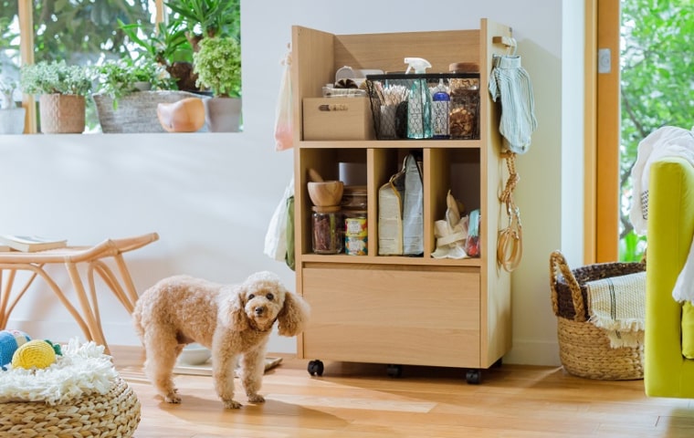 わんちゃんにおすすめマルチラック｜カリモク家具＆ペット｜【公式