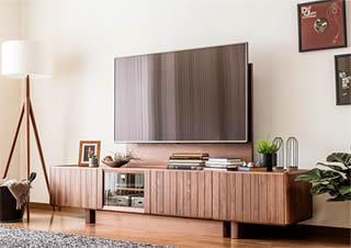 初めての家具選び テレビボード選びのポイント テレビボードのタイプ デザイン 公式 カリモク家具ホームページ